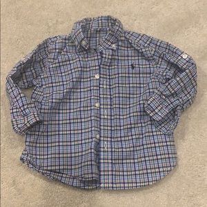 Plaid button down